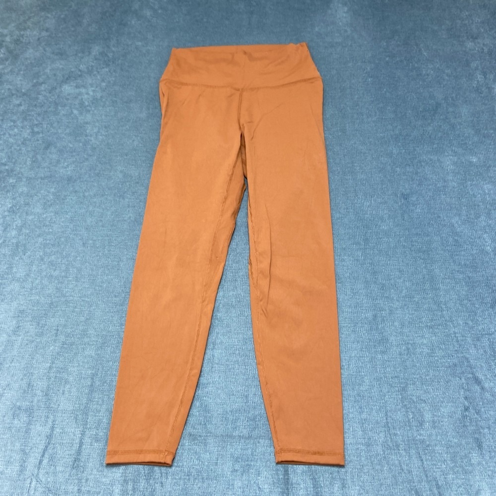Ododos Leggings Womens Medium Brown High Waisted Performance Athletic Workout